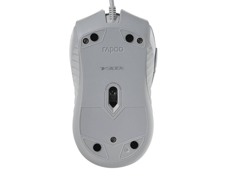 感应式设计 雷柏v300c光学游戏鼠标 金属材质.