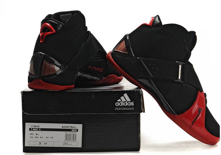 adidas tmac 3 阿迪达斯男子经典复刻篮球鞋 麦蒂黑蓝限量 c75307 .