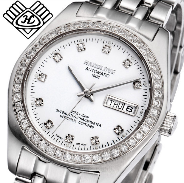 雷克斯rocos正品手表男士时尚潮流超薄全自动机械表镂空防水真皮.