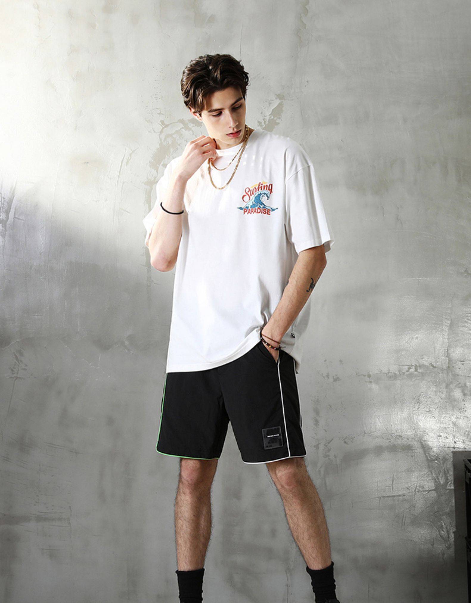 it 男装it潮牌短袖t恤2020夏季新品潮流潮男必备图案印花全国包邮