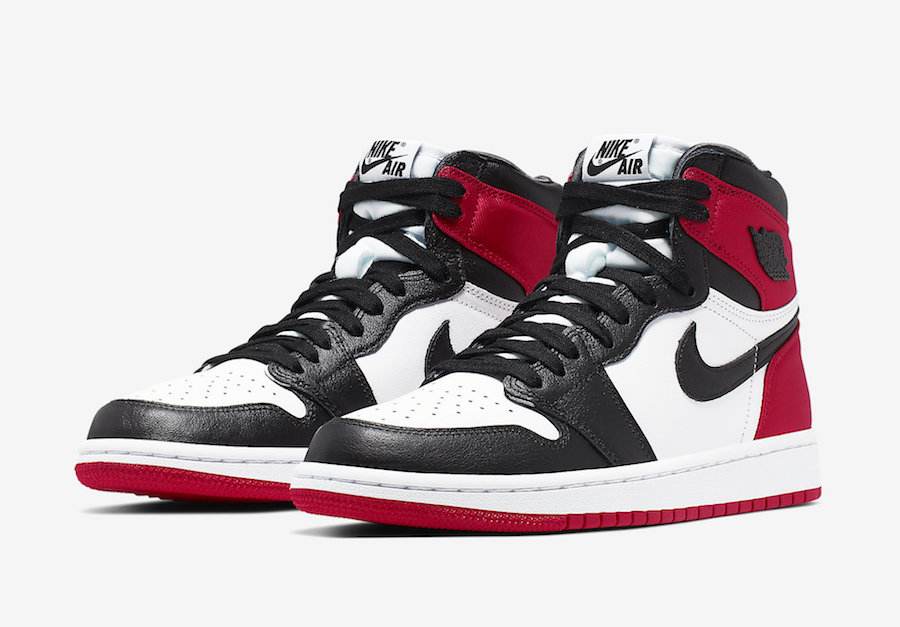 air jordan   aj1 satin black toe 红丝绸 黑脚趾 ￥ 2269.